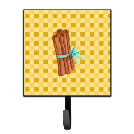 Carolines Treasures Cinnamon on Basketweave Leash or Key Holder BB7197SH4
